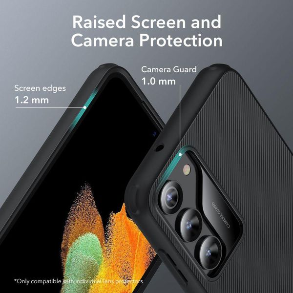 Чохол ESR для Samsung Galaxy S23 Plus - Air Shield Boost, Black (4894240175866) 175866 фото