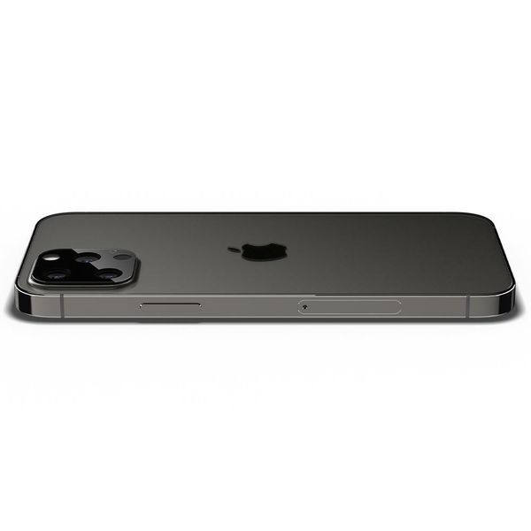 Захисне скло Spigen для камери iPhone 12 Pro Max — Optik camera lens (2 шт.), Black (AGL01797) AGL01797 фото