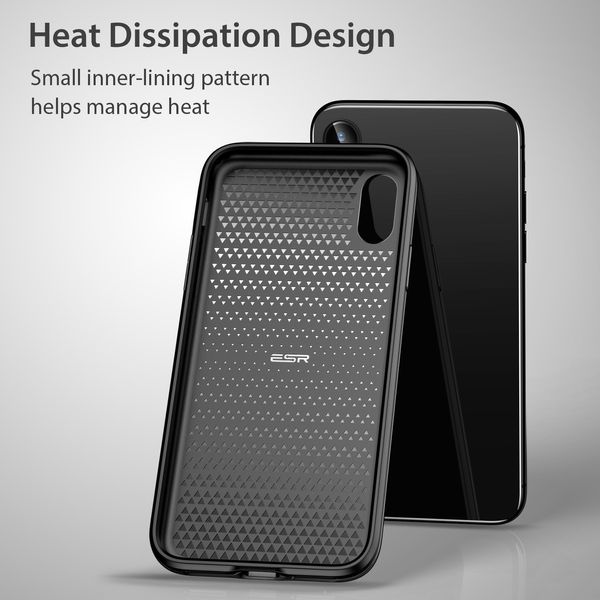 Чохол ESR для iPhone XS Max Kikko Slim, Black (4894240071083) 71083 фото