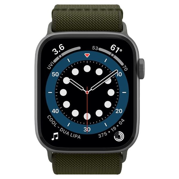 Нейлоновий ремінець Spigen для Apple Watch серії SE/7/6/5/4 (41/40/38 мм), Хакі (AMP02292) AMP02292 фото