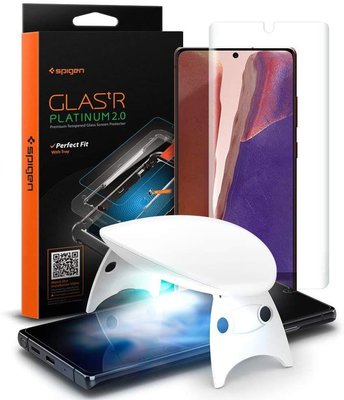 Защитное стекло Spigen для Samsung Galaxy Note 20 - Glas.tR Platinum (AGL01452) AGL01452 фото