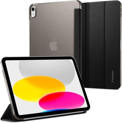 Чохол Spigen для iPad 10.9 (2022) - Liquid Air Folio, Black (ACS05415) ACS05415 фото