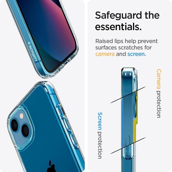 Чохол Spigen для iPhone 13 mini — Ultra Hybrid, Crystal Cleare (ACS03317) ACS03317 фото