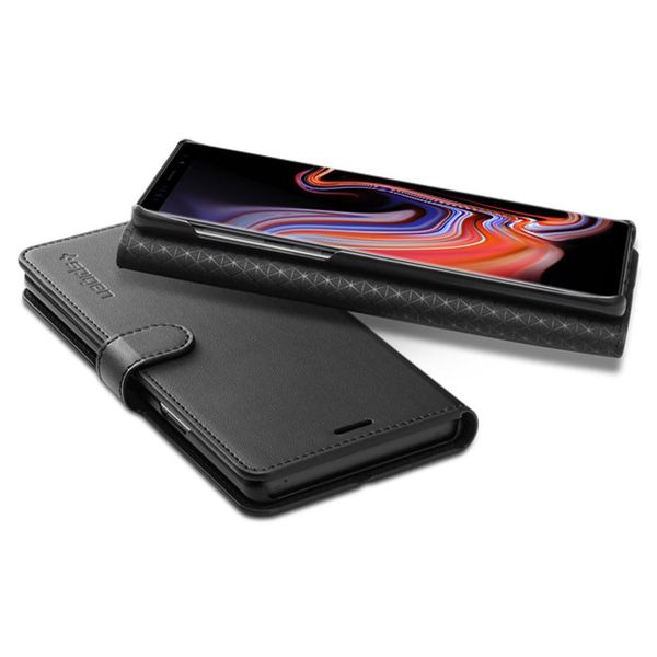 Книжка-Чехол Spigen для Galaxy Note 9 Wallet S, Black (599CS24579) 599CS24579 фото
