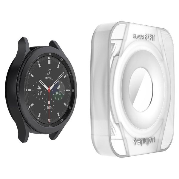 Защитное стекло Spigen для Galaxy Watch 4 Classic (42mm) EZ FiT GLAS.tR (2шт), (AGL03747) AGL03747 фото