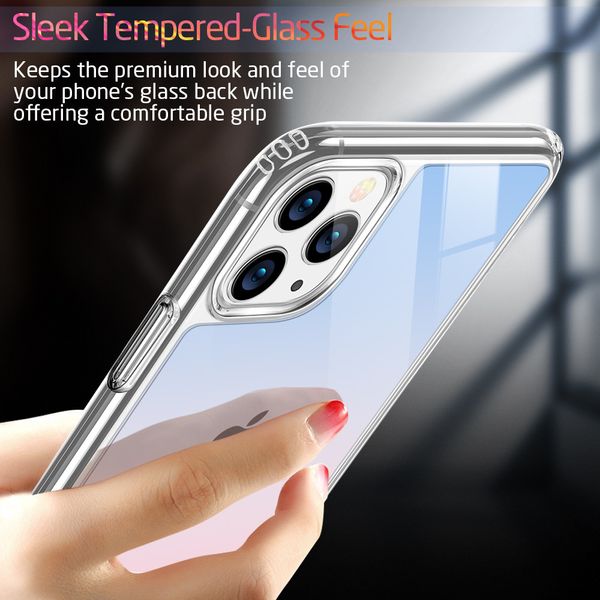Чехол ESR для iPhone 11 Pro Max Mimic Tempered Glass, Red+Blue (3C01192420101) 92217 фото
