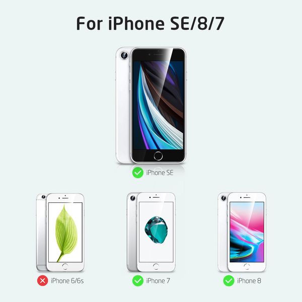 Чехол ESR для iPhone SE 2020/8/7 Yippee Soft, Pine Green (3C01194850201) 103333 фото
