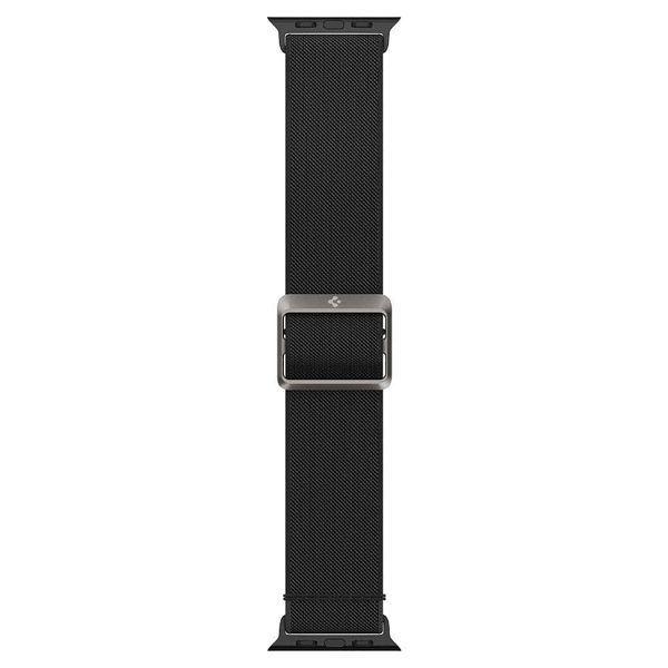 Нейлоновий ремінець Spigen для Apple Watch Band Lite Fit серії SE/7/6/5/4 (41/40/38 мм), Black (AMP02290) AMP02290 фото