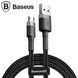 Кабель USB Baseus Cafule MicroUSB 1.5A 2m, Gray+Black (CAMKLF-CG1) 280366 фото 1