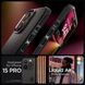 Чохол Spigen для iPhone 15 Pro - Liquid Air, Matte Black (ACS06704) ACS06704 фото 5