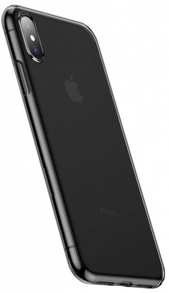 Чохол Baseus для Apple iPhone X/XS Simple Series, Black Transparent (ARAPIPH58-B01) 279797 фото