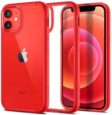 Чехол Spigen для iPhone 12 mini (5.4") - Ultra Hybrid, RED (ACS01747) ACS01747 фото