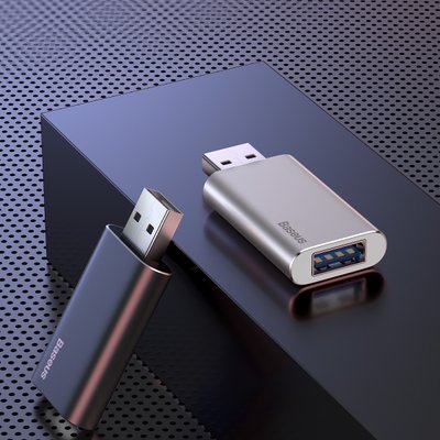 Флэш-накопитель Baseus на 16 ГБ с USB-портом для зарядки, серого цвета (ACUP-A0A) 223639 фото