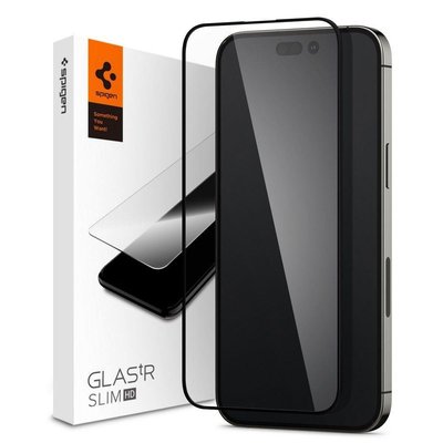 Захисне скло Spigen для iPhone 14 Pro - Glas.tR AlignMaster (1шт) Black (AGL05221) AGL05221 фото