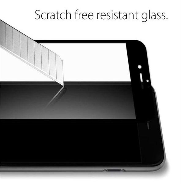 Защитное стекло Spigen для iPhone 7/8/SE(2020/2022) - Glas.tR Full Cover (2 шт), Black (AGL01315) AGL01315 фото
