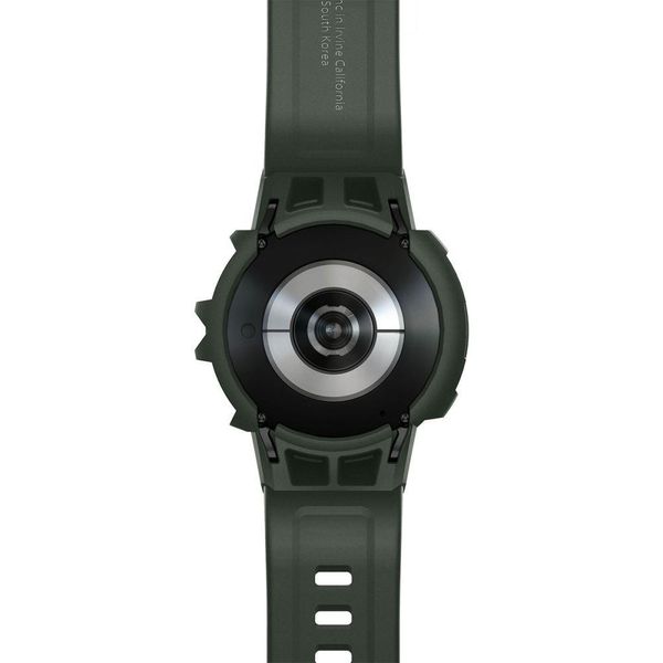 Чохол і ремінець Spigen для Galaxy Watch 4/5 (44mm) Rugged Armor "PRO" 2 in1 Military Green (ACS05395) ACS05395 фото