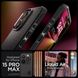 Чохол Spigen для iPhone 15 Pro Max - Liquid Air, Matte Black (ACS06562) ACS06562 фото 10