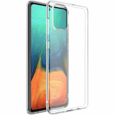 Чохол Ou Case для Samsung Galaxy A71 Unique Skid Silicone, Transparent 1202119238 фото