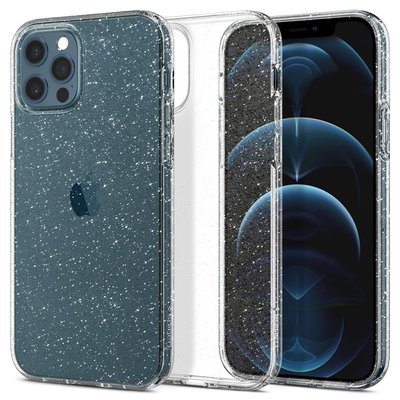 Чехол Spigen для iPhone 12 / iPhone 12 Pro Liquid Crystal Glitter, (Повреждена упаковка) (ACS01698) ACS01698 фото