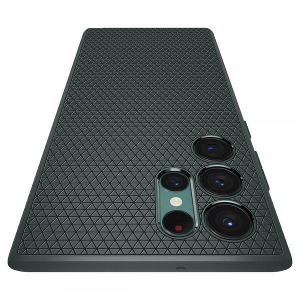 Чохол Spigen для Samsung Galaxy S22 Ultra — Liquid Air, Abyss Green (ACS04518) ACS04518 фото