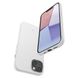 Чохол Spigen для iPhone 13 mini — Silicone Fit, White (ACS03229) ACS03340 фото 5