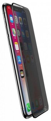 Защитное стекло Baseus для iPhone XS Max Rigid-Edge Anti-Spy, Black (SGAPIPH65-ATG01) 279360 фото