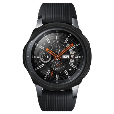Чехол Spigen для Galaxy Watch Liquid Air (46mm), Black (603CS25100) 603CS25100 фото