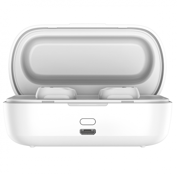 Бездротові навушники Baseus із зарядним кейсом Encok W01 TWS, White (NGW01-02) NGW01-02 фото