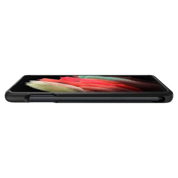 Чохол Spigen для Samsung Galaxy S21 Ultra - Liquid Air, Pencil Edition, Black (ACS02831) ACS02831 фото