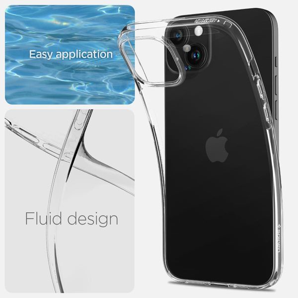 Чохол Spigen для iPhone 15 Plus - Liquid Crystal, Crystal Clear (ACS06647) ACS06647 фото
