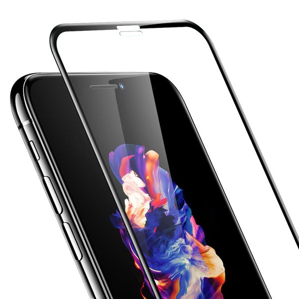 Защитное стекло ESR для iPhone XS Max 3D Full Coverage 1 шт (Повреждена упаковка), Black Edge (4894240069417) 69417 фото
