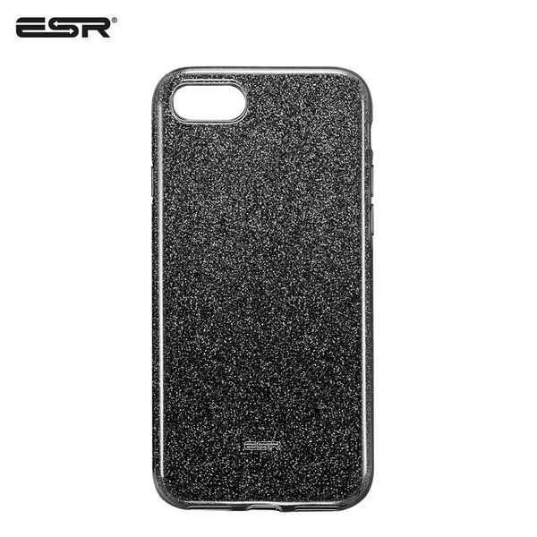 Чехол ESR для iPhone SE 2022/ 2020/ 8/ 7 - Makeup Glitter, Black (3C01194870501) 103418 фото