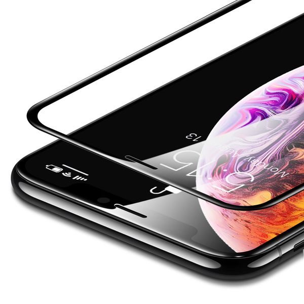Защитное стекло ESR для iPhone XS Max 3D Full Coverage 1 шт (Повреждена упаковка), Black Edge (4894240069417) 69417 фото