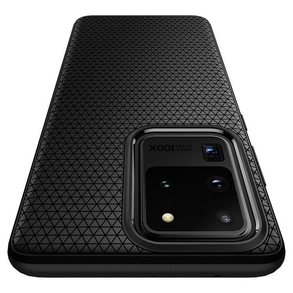 Чохол Spigen для Samsung Galaxy S20 Ultra, Liquid Air, Matte Black (ACS00712) ACS00712 фото