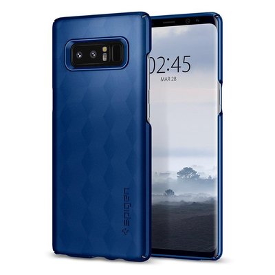 Чехол Spigen для Samsung Note 8 Thin Fit, Deep Sea Blue 587CS22054 фото
