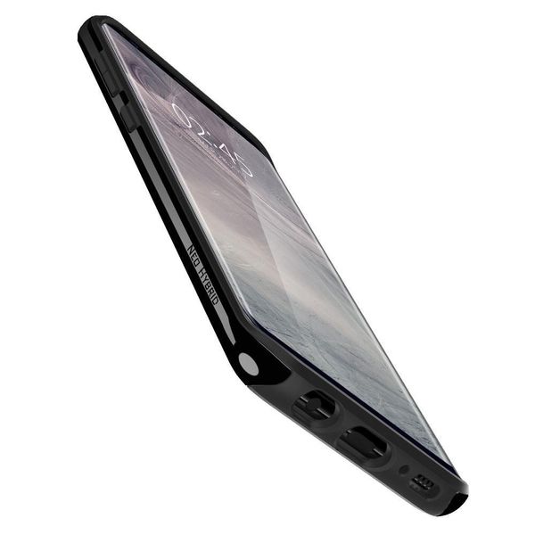 Чохол Spigen для Samsung Galaxy S8 Plus Neo Hybrid, Shiny Black (571CS21651) 571CS21651 фото