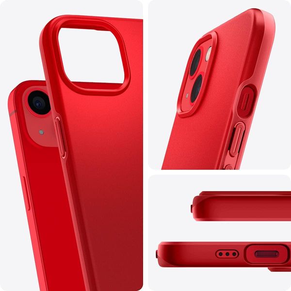 Чохол Spigen для iPhone 13 — Thin Fit, Red (ACS03511) ACS03511 фото