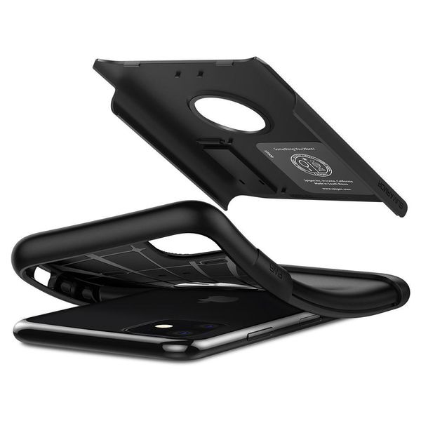 Чехол Spigen для iPhone 11 - Slim Armor (Повреждена упаковка), Black (076CS27076) 076CS27076 фото