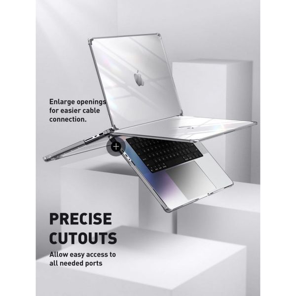 Чохол Supcase для Macbook Pro 16" (2021-23) - Unicorn Beetle Clear, Black (843439116498) 116498 фото