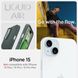 Чохол Spigen для iPhone 15 - Liquid Air, Abyss Green (ACS06792) ACS06792 фото 3