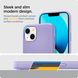 Чехол Spigen для iPhone 13 mini - Silicone Fit, Iris Purple (ACS03342) ACS03342 фото 6
