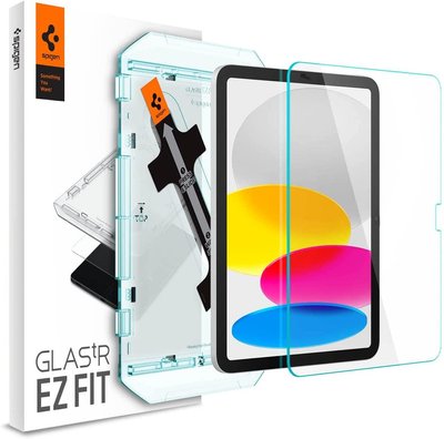 Защитное стекло Spigen для iPad 10 (10.9") 2022 Screen Protector EZ FIT GLAS.tR (AGL05554) AGL05554 фото