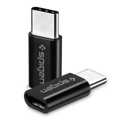 Адаптер Spigen Essential CAMC2 Micro-USB to USB-C (000AD20792) 000AD20792 фото