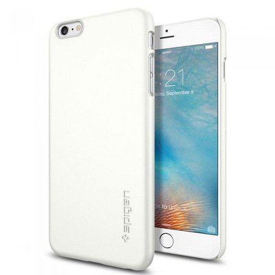 Чехол Spigen для iPhone 6S Plus/6 Plus Thin Fit, White (SGP11640) SGP11640 фото