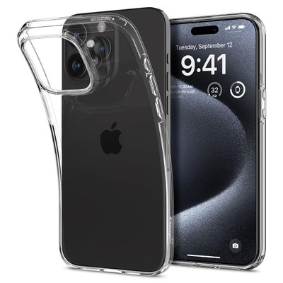 Чехол Spigen для iPhone 15 Pro - Liquid Crystal, Crystal Clear (ACS06699) ACS06699 фото