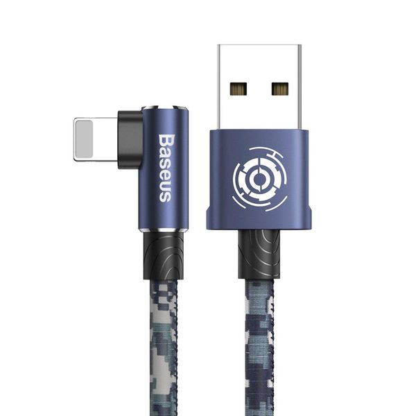 Кабель USB Baseus Camouflage mobile game to Lightning 1m, Blue (CALMC-A03) CALMC-A03 фото