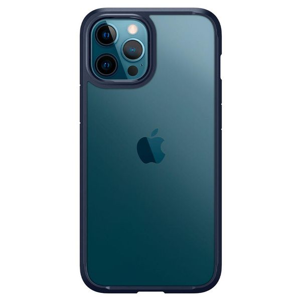 Чохол Spigen для iPhone 12/12 Pro - Ultra Hybrid, Navy Blue (ACS02251) ACS02251 фото
