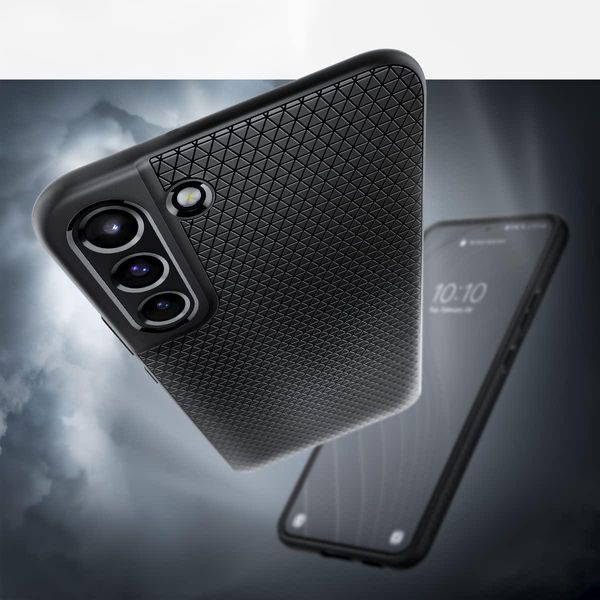 Чохол Spigen для Samsung Galaxy S22 Plus — Liquid Air, Matte Black (ACS03953) ACS03953 фото