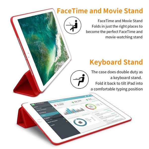 Чехол SMARTCASE iPad Mini 4, Red 821784530 фото