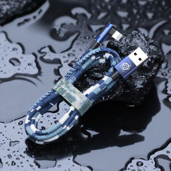 Кабель USB Baseus Camouflage mobile game to Lightning 1m, Blue (CALMC-A03) CALMC-A03 фото